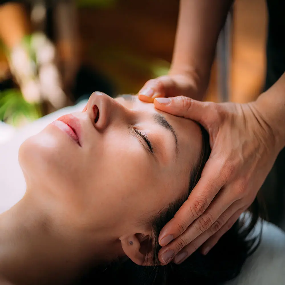 Craniosacral Therapy Head Massage for Pain and Migraine Relief.